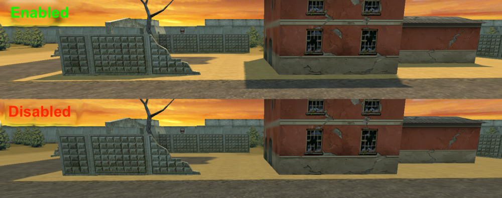 TANKI ONLINE - ANISOTROPIC FILTERING (ON / OFF) 